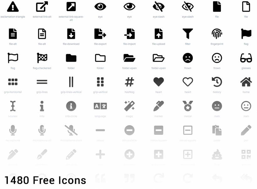 icons sample
